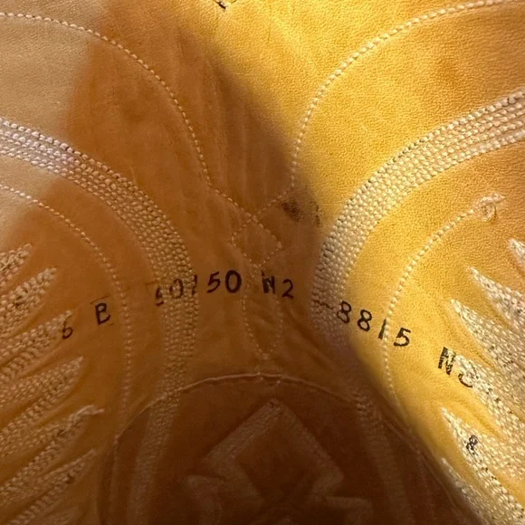 ❗️ Women’s Western Cowboy Cowgirl Black Leather Snakeskin Boots Size 6 Panhandle - Picture 10 of 14